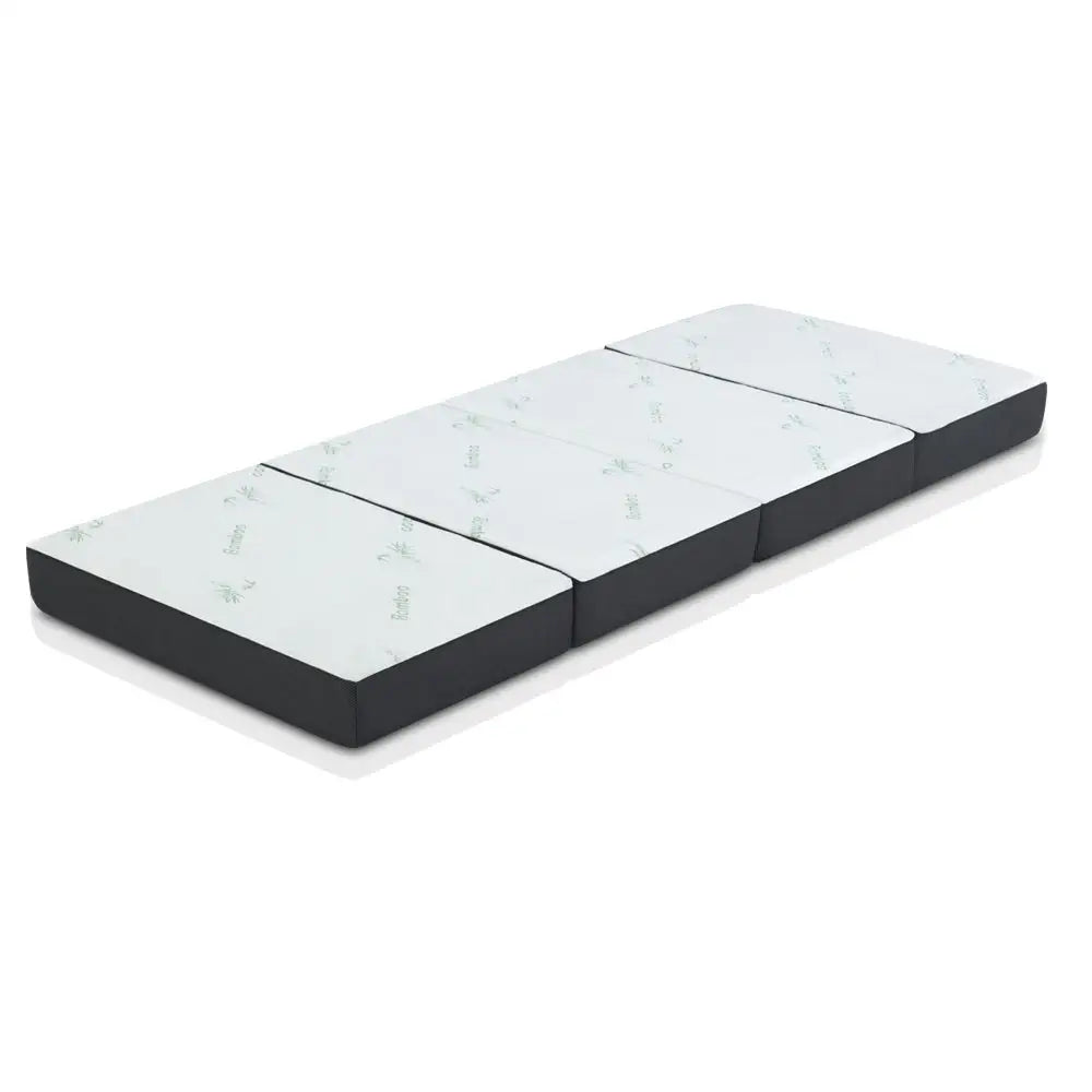 Giselle Bedding Foldable Mattress Folding Foam Sofa Bed Mat Bamboo - Furniture > Mattresses