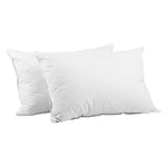 Giselle Bedding Goose Feather Down Pillow Twin Pack - Home & Garden > Bedding