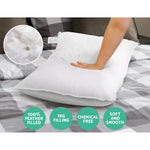 Giselle Bedding Goose Feather Down Pillow Twin Pack - Home & Garden > Bedding