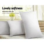Giselle Bedding Goose Feather Down Pillow Twin Pack - Home & Garden > Bedding