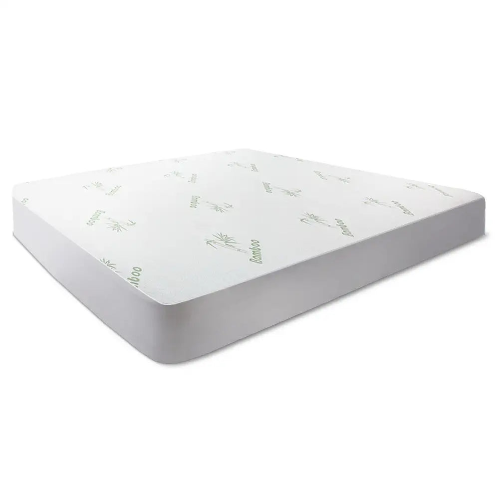 Giselle Bedding Mattress Protector Bamboo Single - Furniture > Mattresses