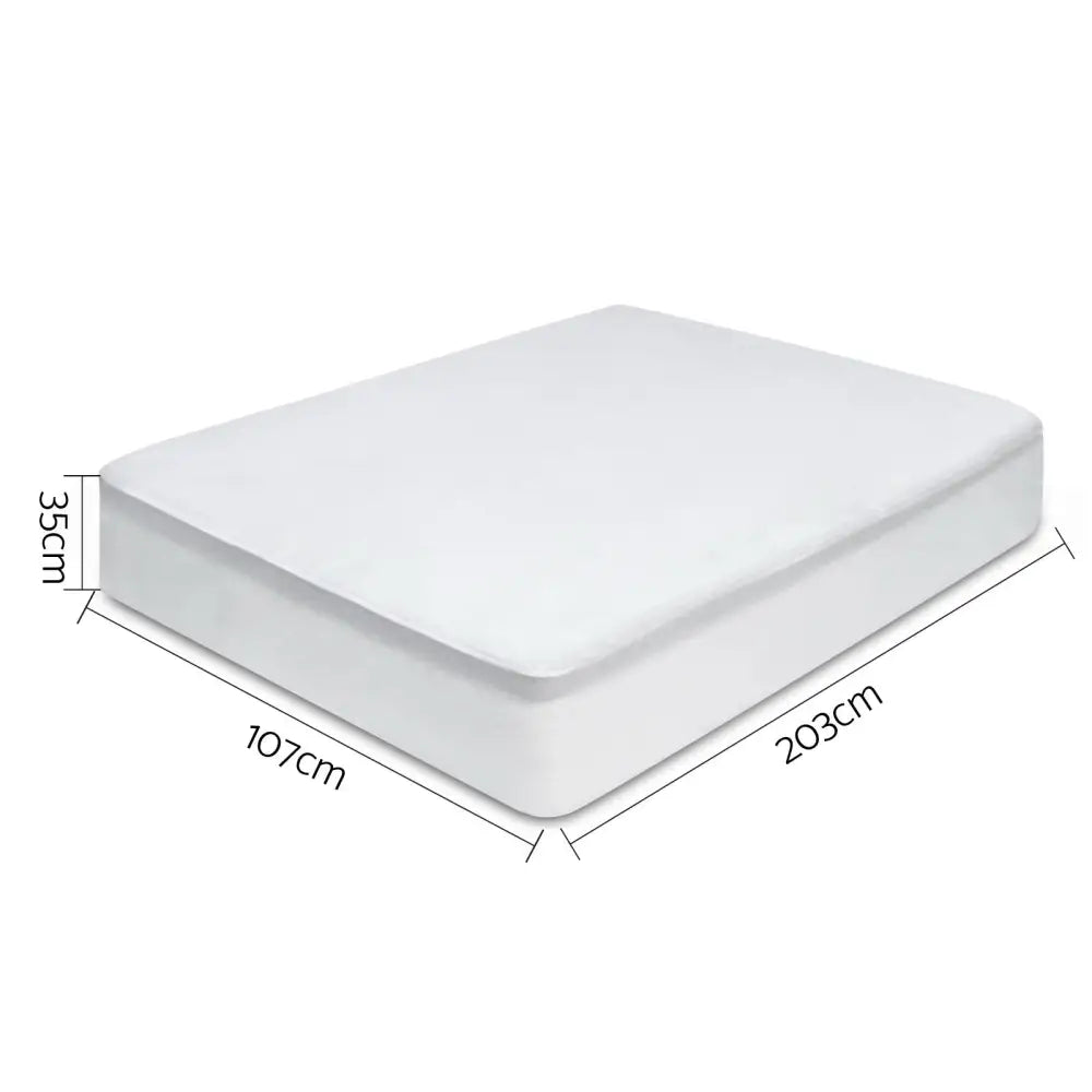 Giselle Bedding Mattress Protector King Single - Home & Garden > Bedding