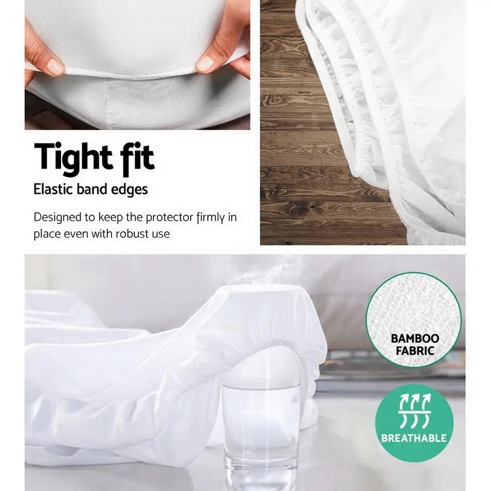 Giselle Bedding Mattress Protector Single - Home & Garden > Bedding