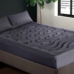 Giselle Bedding Mattress Topper Pillowtop 3-Zone Double - Furniture > Mattresses > Mattress Toppers