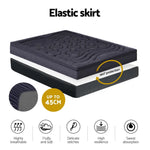 Giselle Bedding Mattress Topper Pillowtop 3-Zone Double - Furniture > Mattresses > Mattress Toppers