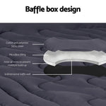 Giselle Bedding Mattress Topper Pillowtop 3-Zone Single - Home & Garden > Bedding
