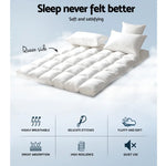 Giselle Bedding Mattress Topper Pillowtop Bamboo Queen - Home & Garden > Bedding