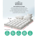 Giselle Bedding Mattress Topper Pillowtop Protector Pad King - Home & Garden > Bedding