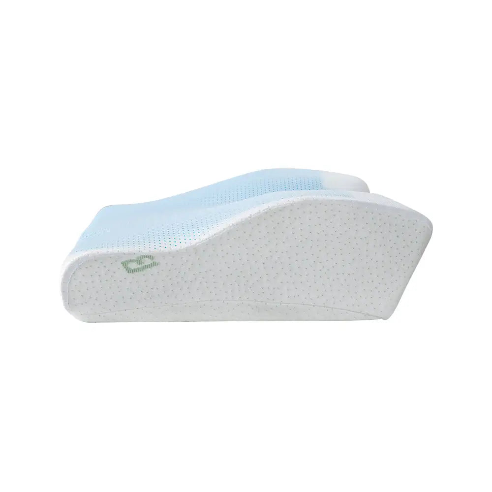 Giselle Bedding Memory Foam Contour Pillow Cool Gel Bamboo Cover - Home & Garden > Bedding