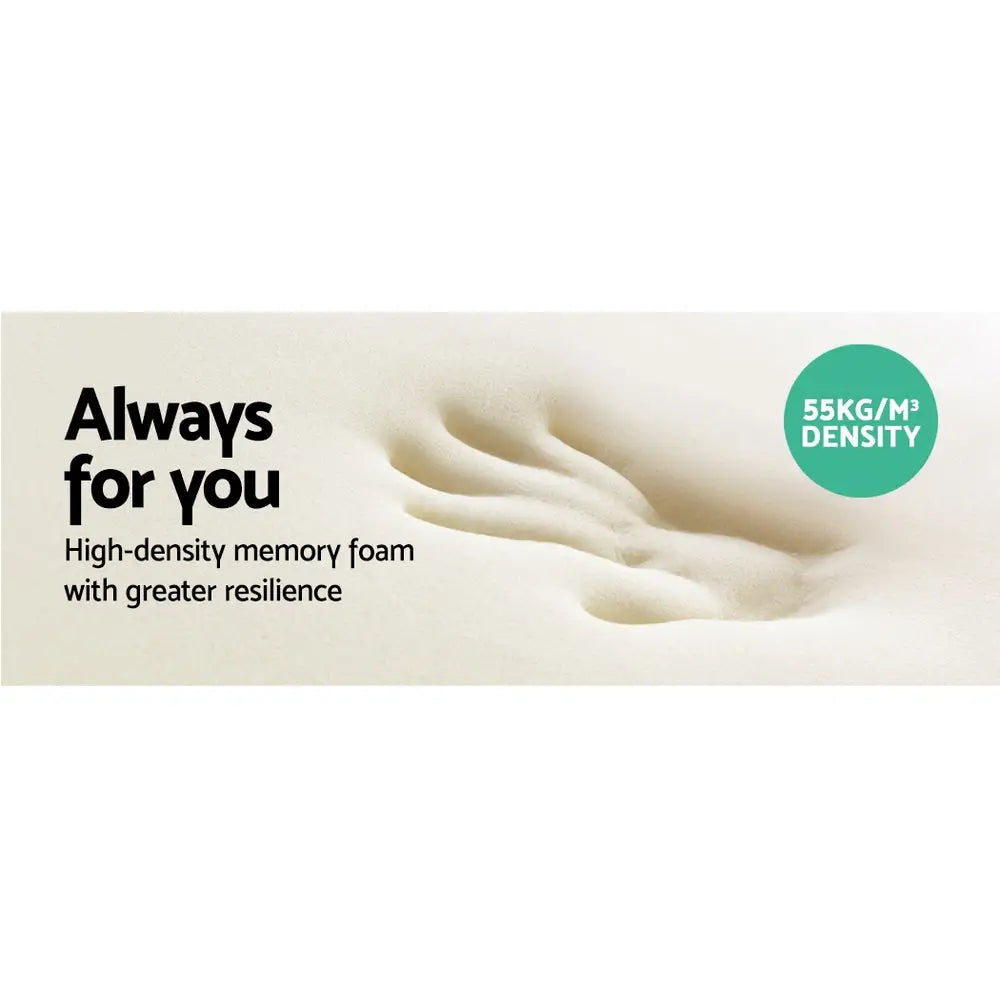 Giselle Bedding Memory Foam Contour Pillow Grey - Home & Garden > Bedding