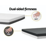 Giselle Bedding Memory Foam Mattress Bed Cool Gel Non Spring 15cm Single - Furniture > Mattresses