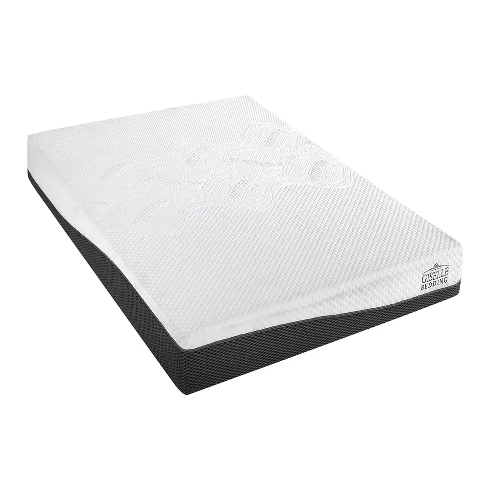 Giselle Bedding Memory Foam Mattress Bed Cool Gel Non Spring 21cm Single - Furniture > Mattresses