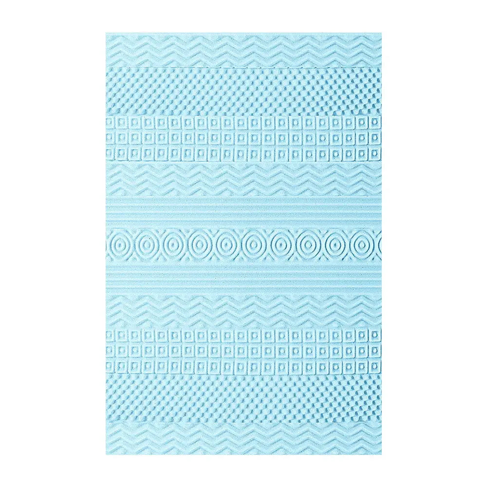 Giselle Bedding Memory Foam Mattress Topper 11-Zone 8cm Single - Home & Garden > Bedding