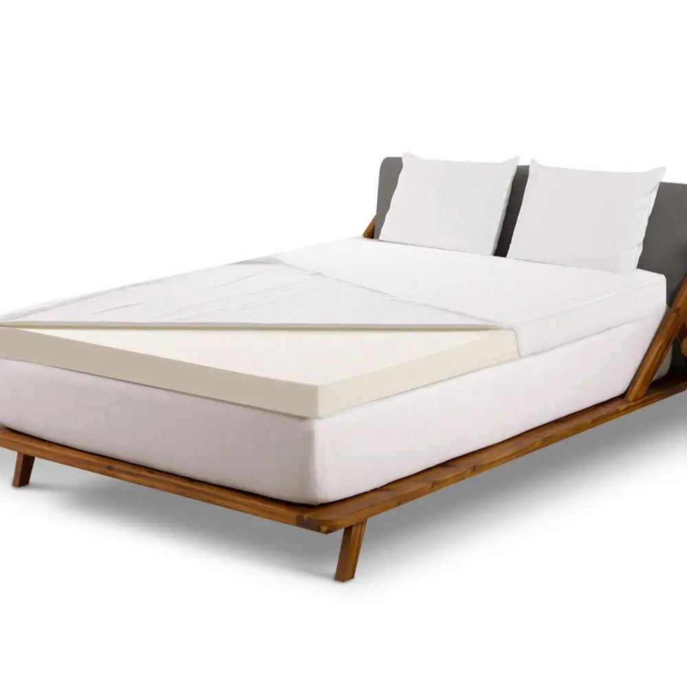 Giselle Bedding Memory Foam Mattress Topper 8cm Double - Furniture > Mattresses