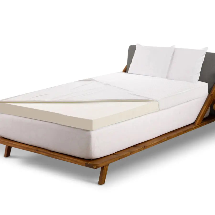 Giselle Bedding Memory Foam Mattress Topper 8cm Single - Furniture > Mattresses