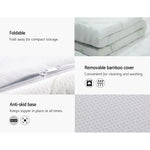 Giselle Bedding Memory Foam Mattress Topper Cool Gel 10cm Queen - Furniture > Mattresses