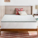 Giselle Bedding Memory Foam Mattress Topper Cool Gel 5cm Double - Furniture > Mattresses