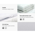 Giselle Bedding Memory Foam Mattress Topper Cool Gel 5cm Single - Furniture > Mattresses