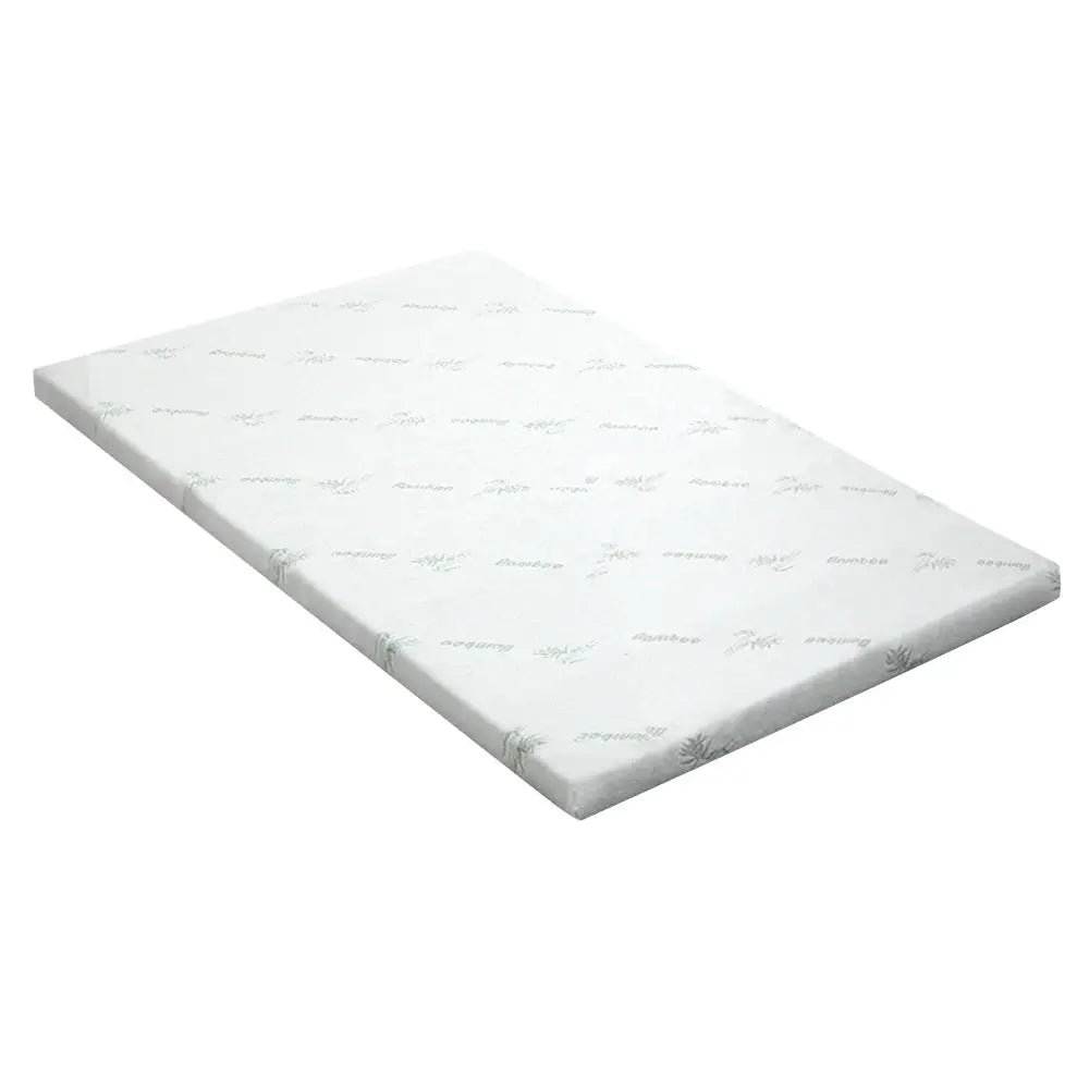 Giselle Bedding Memory Foam Mattress Topper Cool Gel 5cm Single - Furniture > Mattresses