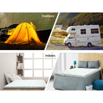 Giselle Bedding Memory Foam Mattress Topper Cool Gel 8cm Double - Furniture > Mattresses