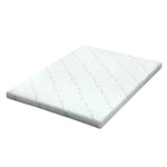Giselle Bedding Memory Foam Mattress Topper Cool Gel 8cm Double - Furniture > Mattresses