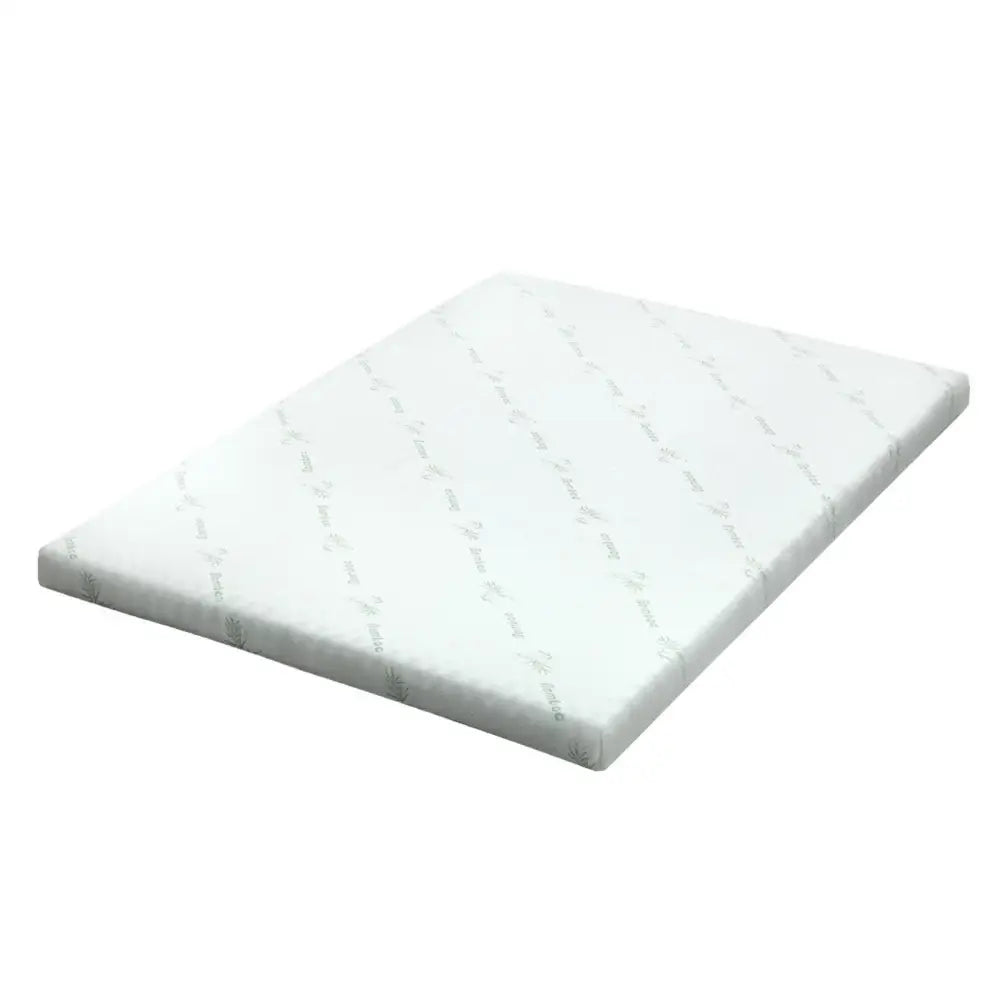 Giselle Bedding Memory Foam Mattress Topper Cool Gel 8cm Double - Furniture > Mattresses