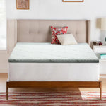 Giselle Bedding Memory Foam Mattress Topper Cool Gel 8cm Queen - Furniture > Mattresses