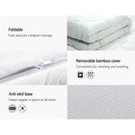Giselle Bedding Memory Foam Mattress Topper Cool Gel 8cm Queen - Furniture > Mattresses