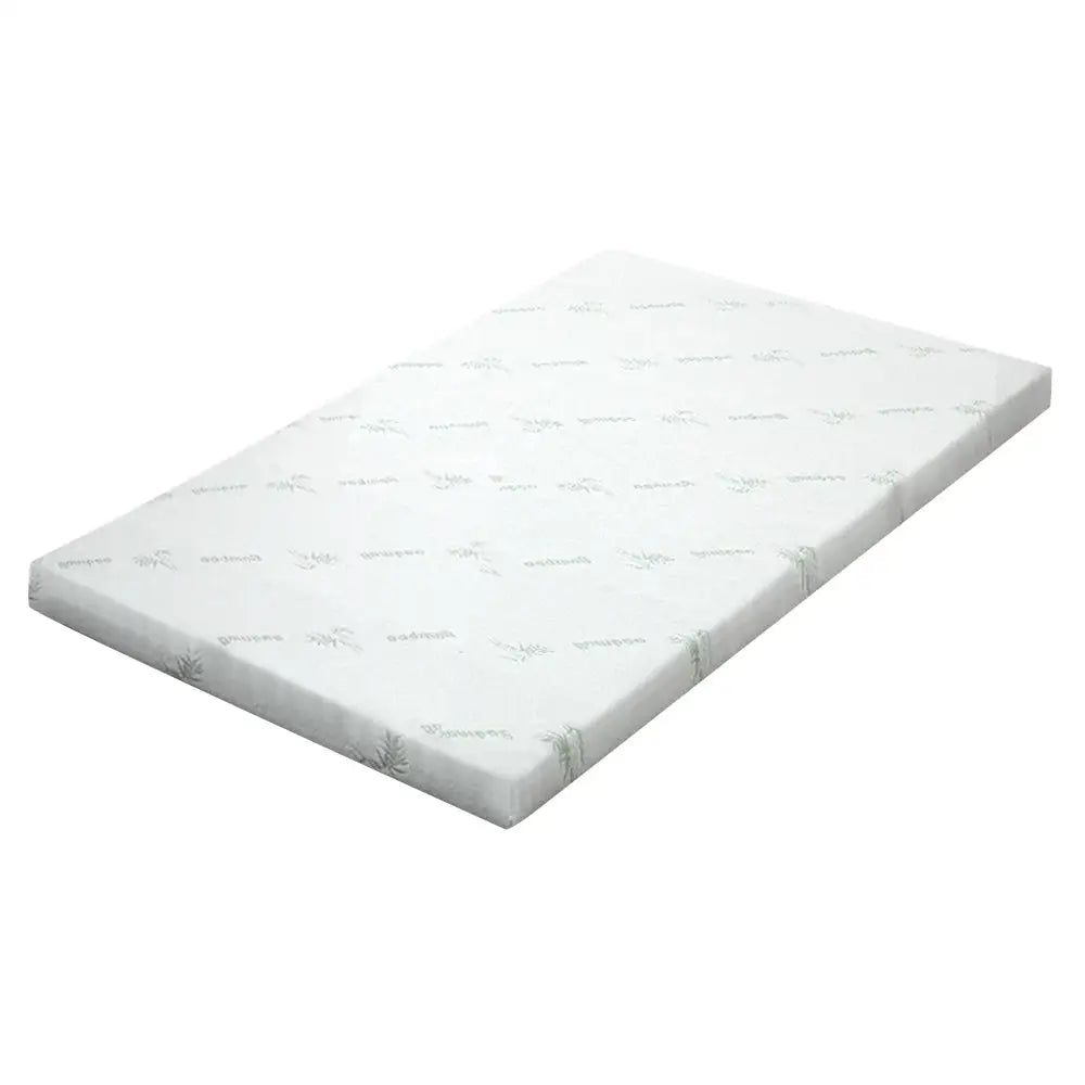 Giselle Bedding Memory Foam Mattress Topper Cool Gel 8cm Single - Furniture > Mattresses