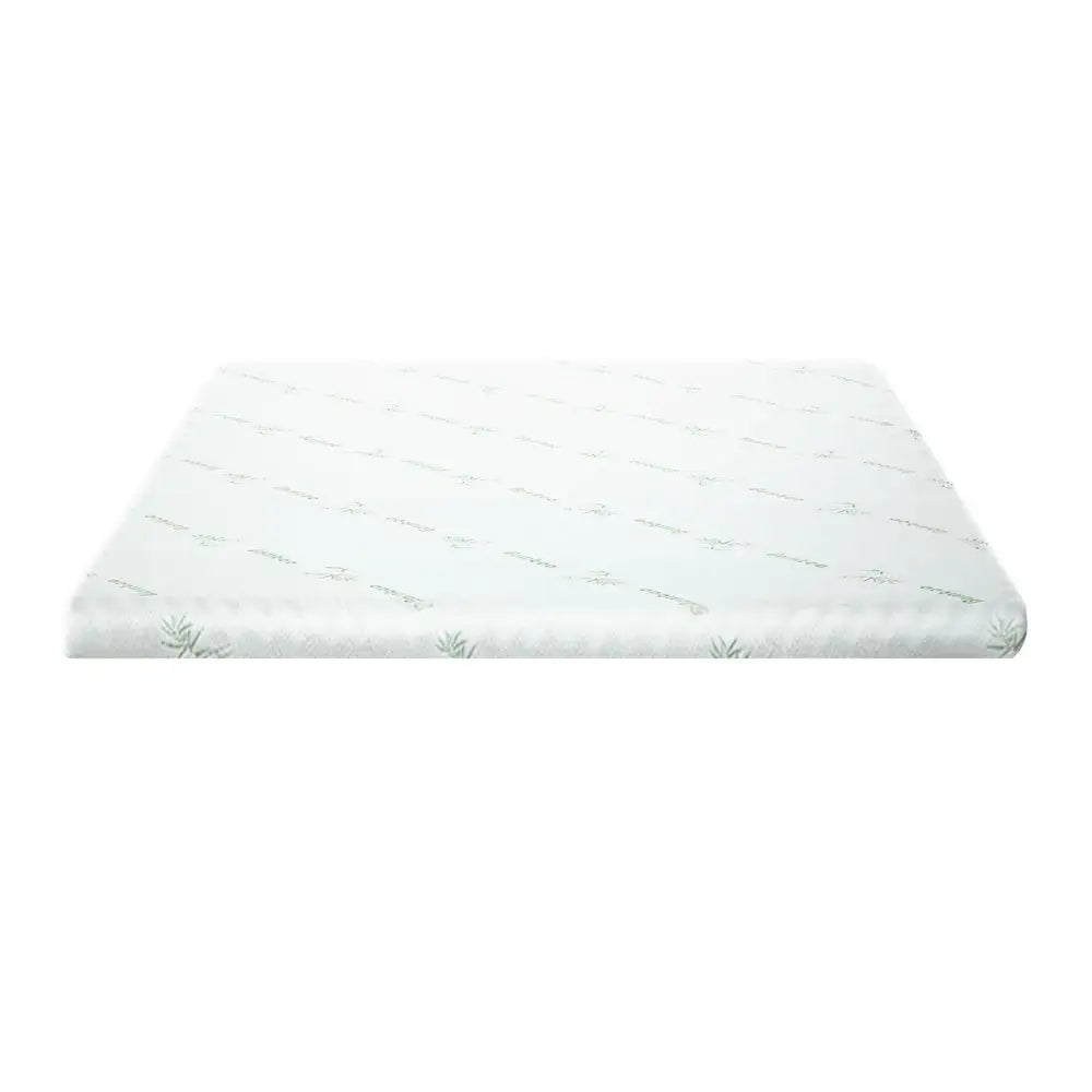 Giselle Bedding Memory Foam Mattress Topper Cool Gel Bed Mat Bamboo 10cm King - Furniture > Mattresses