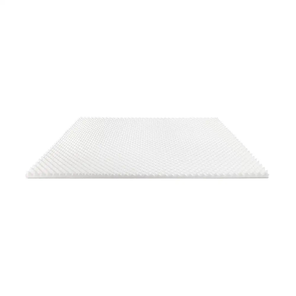 Giselle Bedding Memory Foam Mattress Topper Egg Crate 5cm Single - Furniture > Mattresses