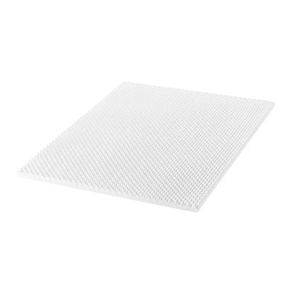 Giselle Bedding Memory Foam Mattress Topper Egg Crate 5cm Single - Furniture > Mattresses