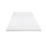 Giselle Bedding Memory Foam Mattress Topper Egg Crate 5cm Single - Furniture > Mattresses