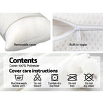 Giselle Bedding Memory Foam Pillow 13cm Thick Twin Pack - Home & Garden > Bedding