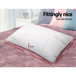 Giselle Bedding Memory Foam Pillow Bamboo Twin Pack - Home & Garden > Bedding