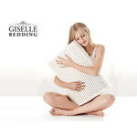 Giselle Bedding Natural Latex Pillow 2-Zone Twin Pack - Home & Garden > Bedding