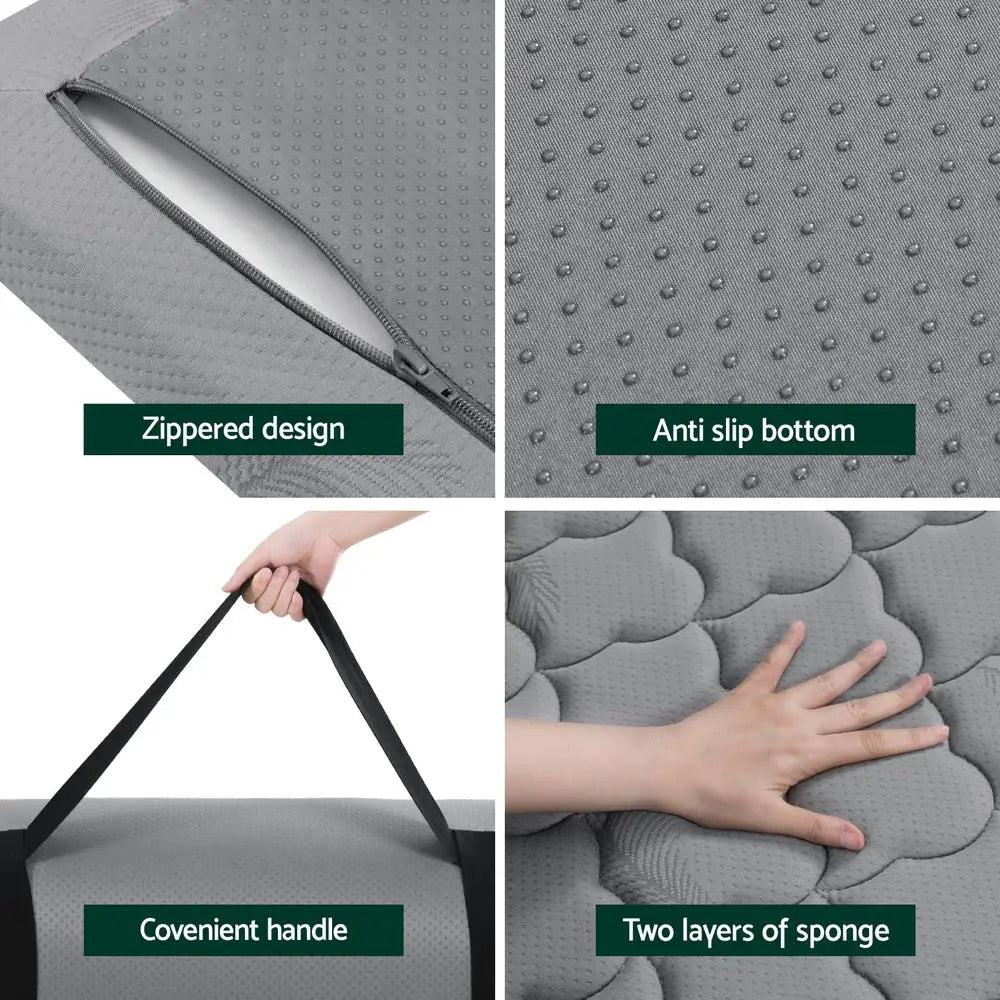 Giselle Bedding Single Foldable Mattress Camping Mat - Outdoor Recreation > Camping > Inflatable Mattresses