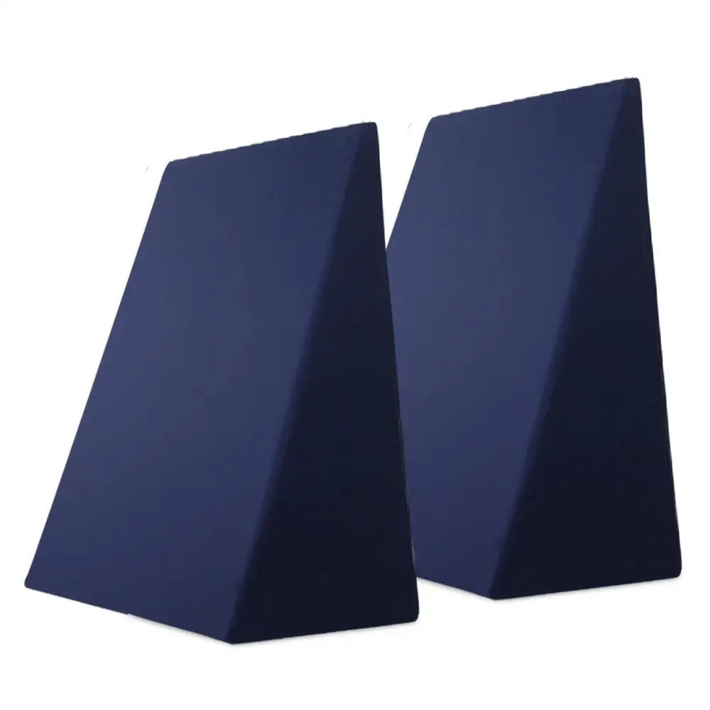 Giselle Bedding Wedge Pillow Blue Twin Pack - Home & Garden > Bedding