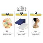 Giselle Bedding Wedge Pillow White & Blue - Home & Garden > Bedding