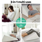 Giselle Bedding Wedge Pillow White - Home & Garden > Bedding