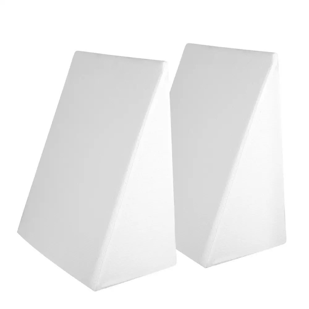 Giselle Bedding Wedge Pillow White Twin Pack - Home & Garden > Bedding