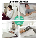 Giselle Bedding Wedge Pillow White Twin Pack - Home & Garden > Bedding