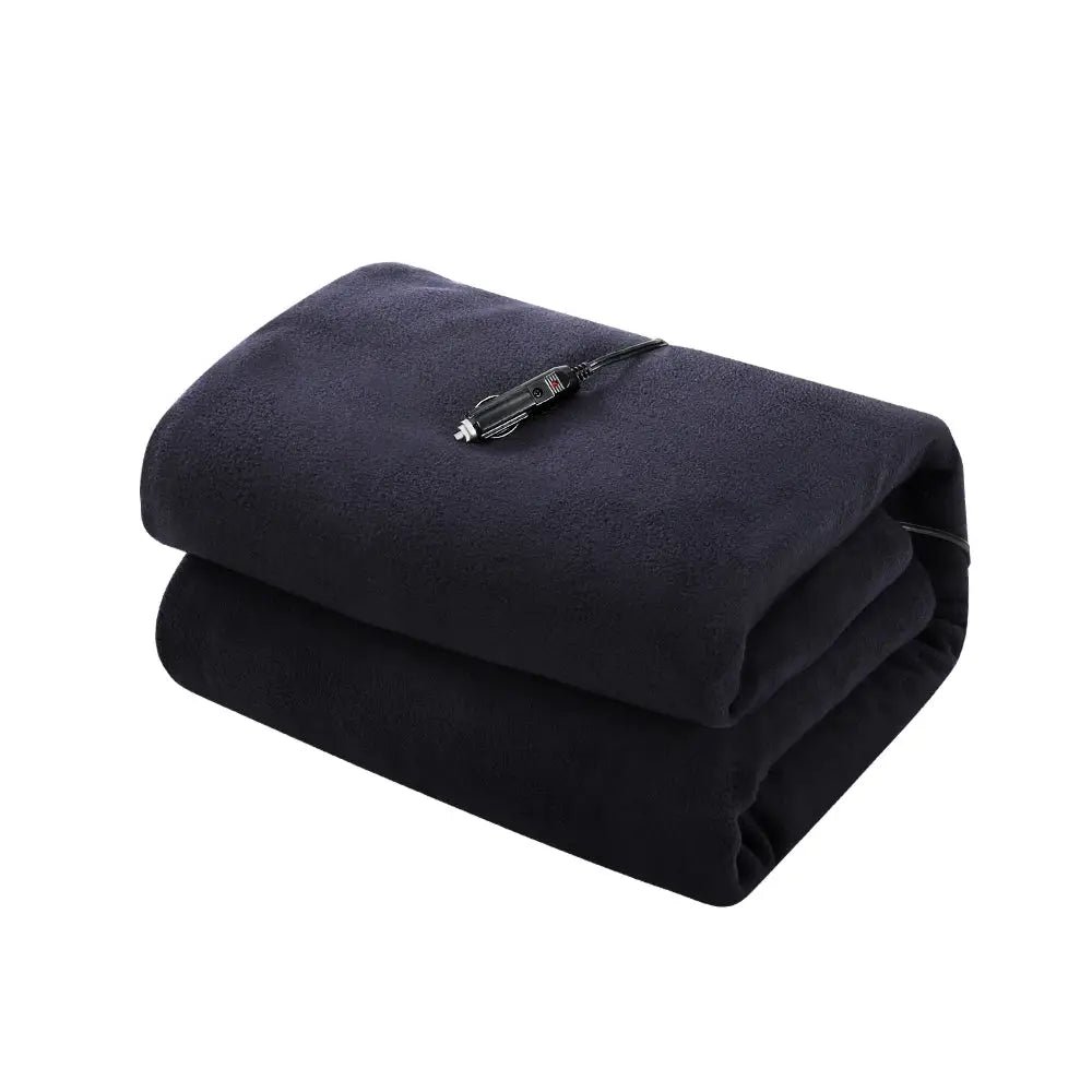 Giselle Electric Heated Blanket Car Truck Throw Rug Travel Camping 12V DC Aut - Home & Garden > Bedding