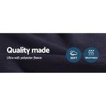 Giselle Electric Heated Blanket Car Truck Throw Rug Travel Camping 12V DC Aut - Home & Garden > Bedding
