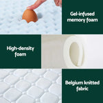 Giselle Mattress Cool Gel Foam 25cm Queen - Furniture > Mattresses > Queen Mattress
