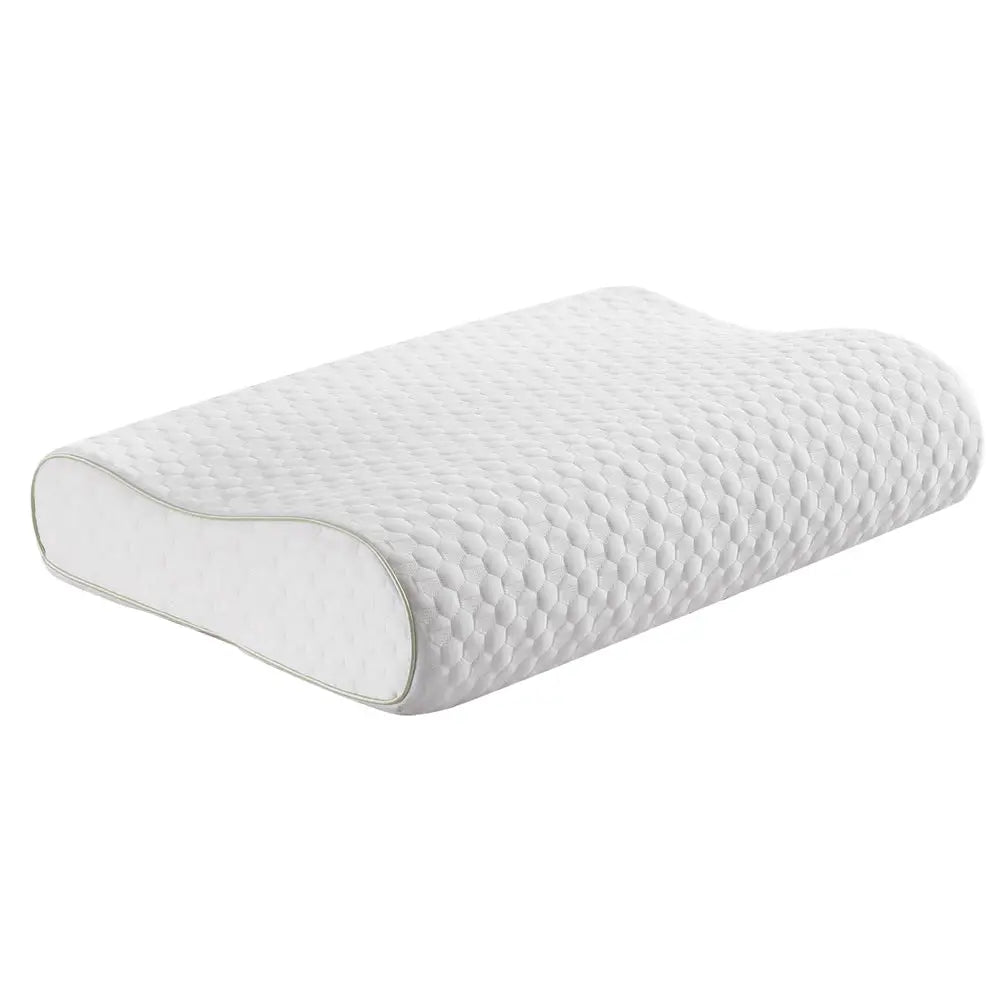 Giselle Memory Foam Pillow Contour Neck - Home & Garden > Bedding