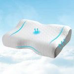 Giselle Memory Foam Pillow Contour Neck - Home & Garden > Bedding