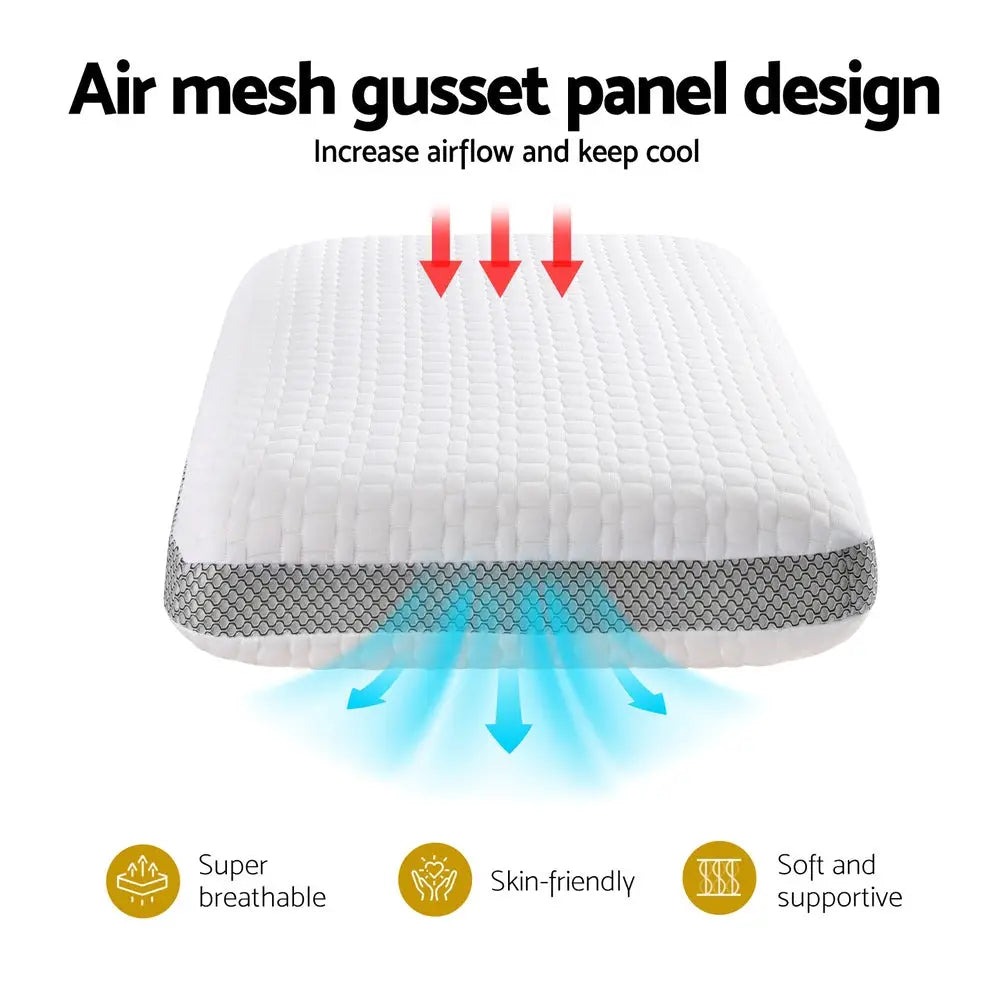 Giselle Memory Foam Pillow - Home & Garden > Bedding