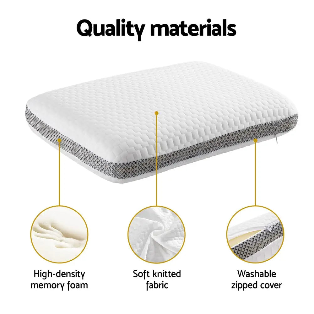 Giselle Memory Foam Pillow - Home & Garden > Bedding