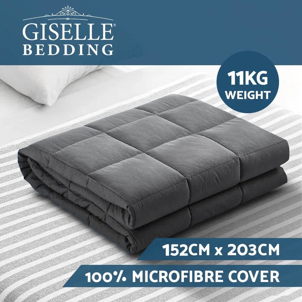Giselle Weighted Blanket 11KG Adult - Home & Garden > Bedding